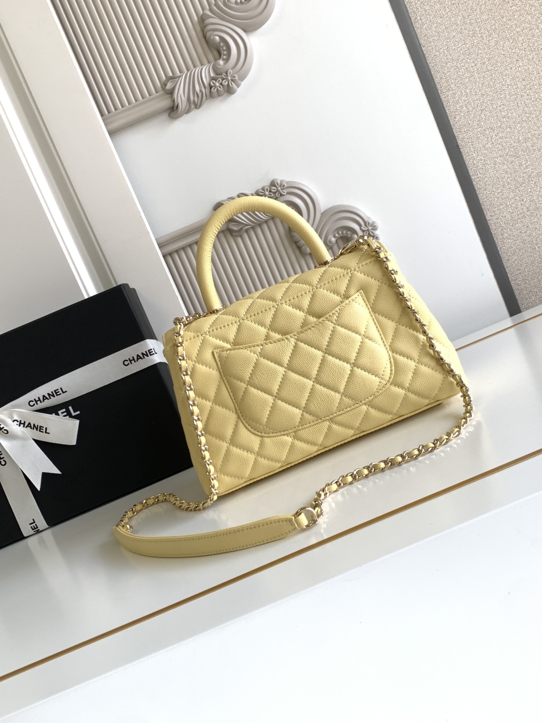 Ch@nel coco handle Flap Bag-24CM