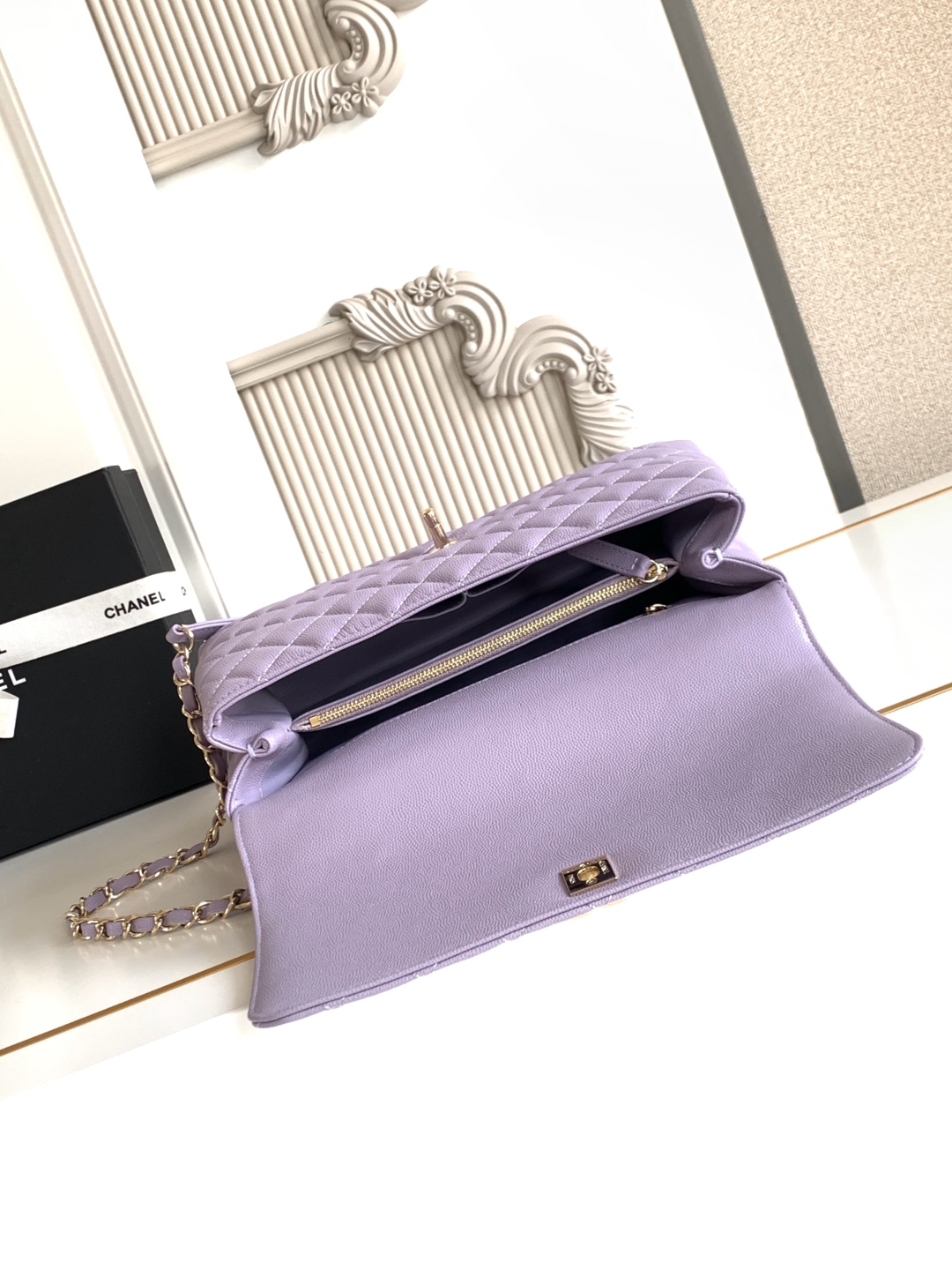 Ch@nel coco handle Flap Bag-24CM
