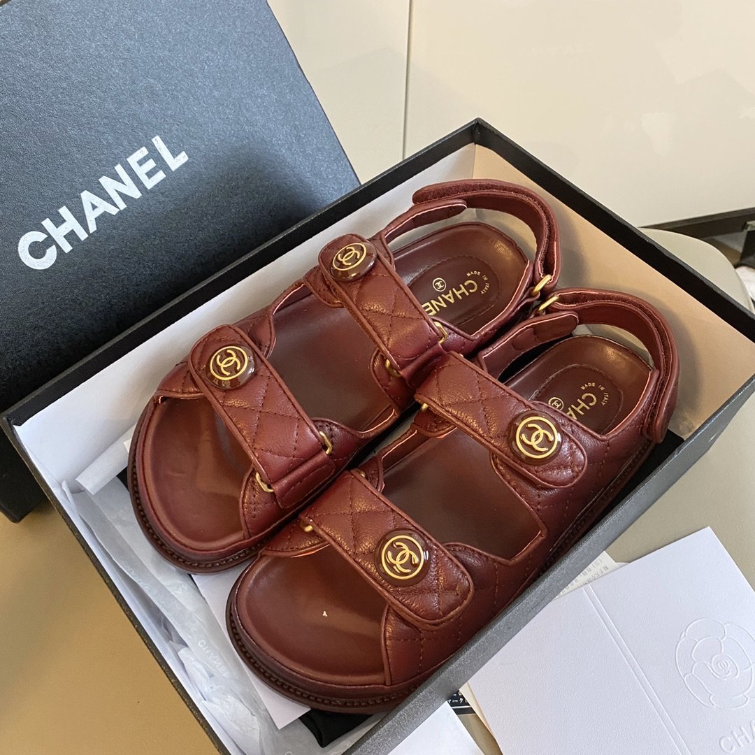 Ch@nel Sandals
