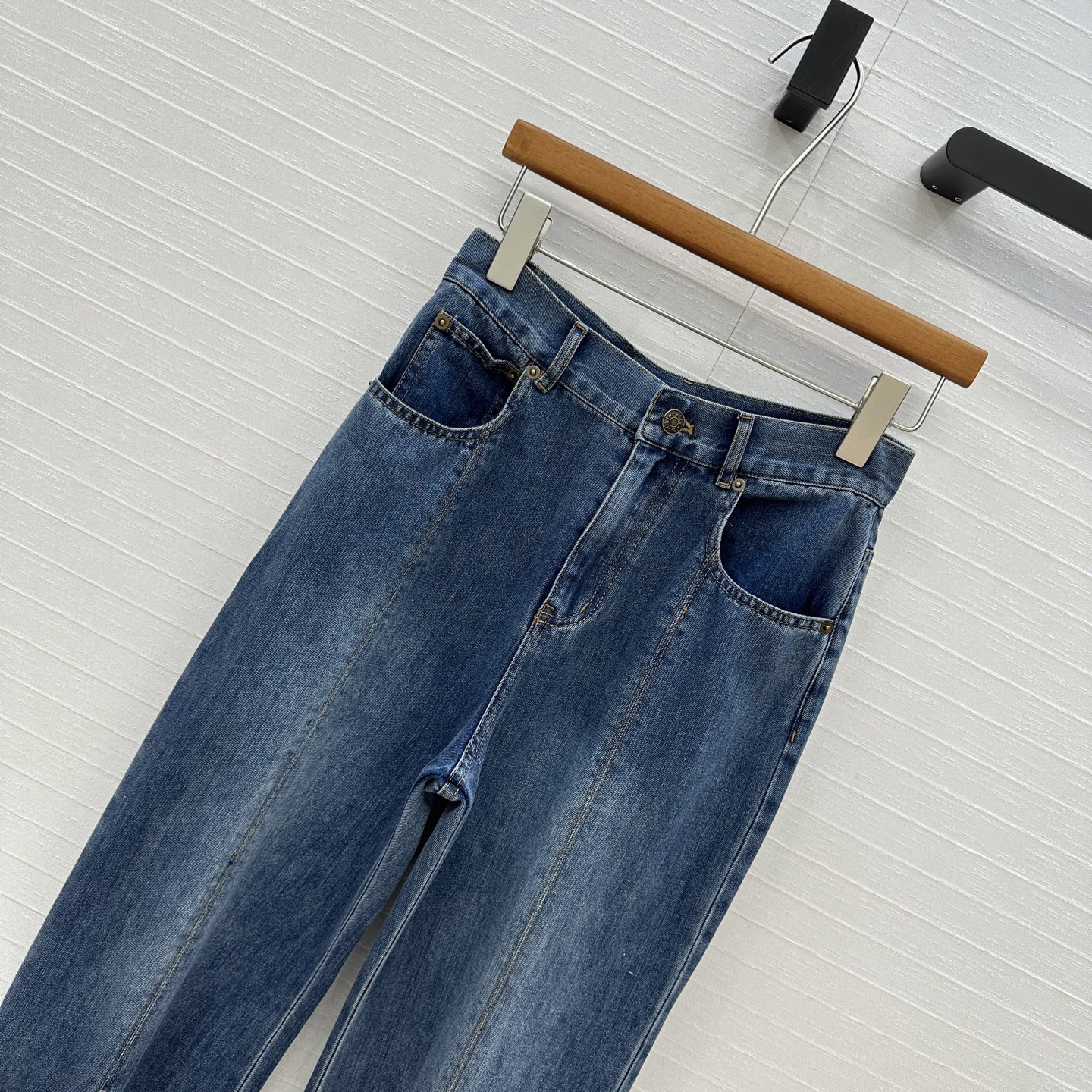 Chloé Fluid Flare Jeans In Denim